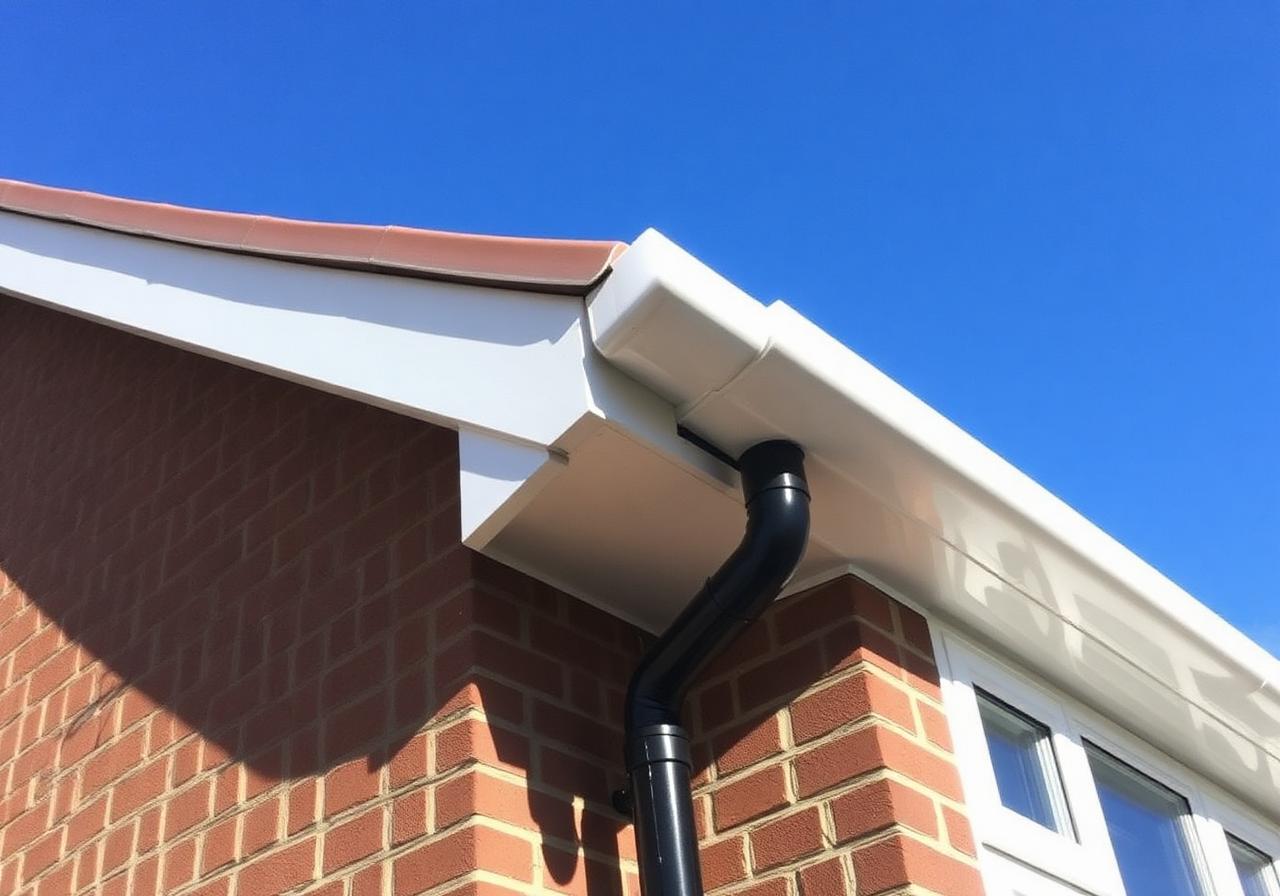 New fascias and guttering